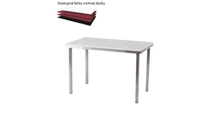 Obdlžníkový stôl, rozmer 110 x 65 cm