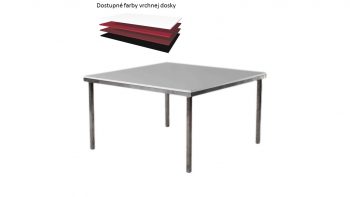 Štvorcový stôl, rozmer 130 x 130 cm