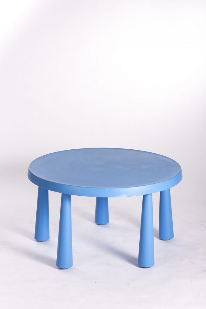Detský modrý stôl